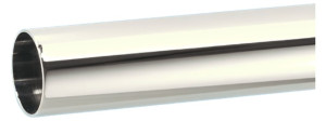 40P-CB Труба латунная (L1000мм, D40мм); цвет-хром