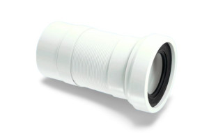 MRWC-F23P  Фановая раздвижная (L230-440мм) гофрированная труба; вход Ду=97-107мм; выход Дн=110мм;