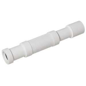 MRMF2-12P Труба гофрированная раздвижная (L470-1200мм, D50мм); вход Ду=40мм (раструбное соединение)