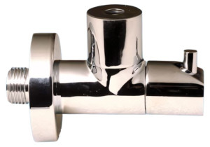 ANGVAL-10-CP Кран (1/2"«папа»хДу=10мм) латунный угловой; цвет-хром