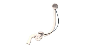 MRB2CB1-PB Трап (1 1/2"х40мм) для ванн с автопереливом (L700ммхD34мм), металлическими поворотной го