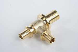 Rehau Тройник перех. 25-20-20 MX латунь