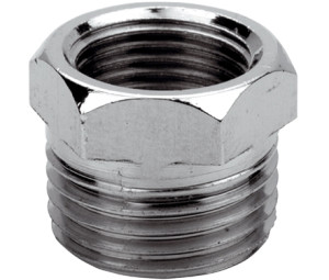 Lat Футорка  3/8г -1/2ш хром RR 511