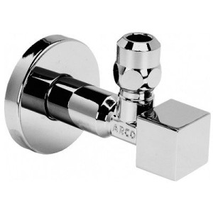 Кран угл 1/2-3/8 с цангой CUBO-1 Arco