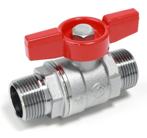 Giacomini Кран 1 ш/ш б хром неполнопрох. R253D