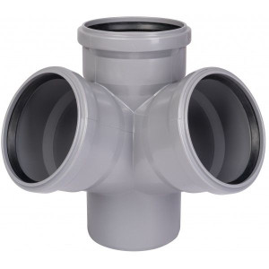 PP-H Крест двухпл. 110/110/110/67,5 Ostendorf