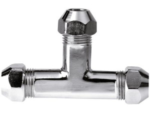 CUц Тройник 3 ц на 10 хром 1261010 RR