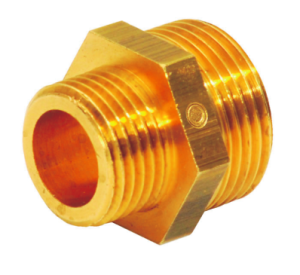 Lat Ниппель переходной   3/4-1/2 латунь GF