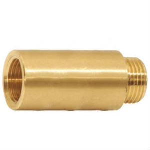 Lat Удлин. гайка  1/2  15мм латунь Comisa