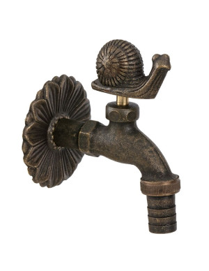 Кран водоразборный вентильн. Улитка "бронза" 1/2" ST202SNAIL