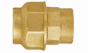 (ПНД) ЛАТУННАЯ МУФТА 32ц.-1"внут. FIV