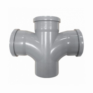 PP-H Крест одноп. 110/110/110/90 Ostendorf с плавным радиальным подключением  (Ostendorf)