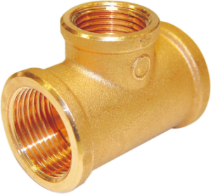 Lat Тройник  перех. 1"-1/2-1" г/г/г латунь Comisa