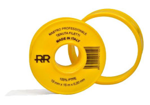 Лента Фум 19мм×0.20ммх15м желтая RR 575