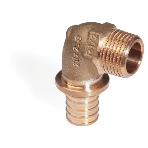 Rehau Уголок НР 20-R 1/2 RX бронза