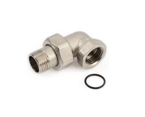 Lat Американка угловая   1/2 г/ш никель GF