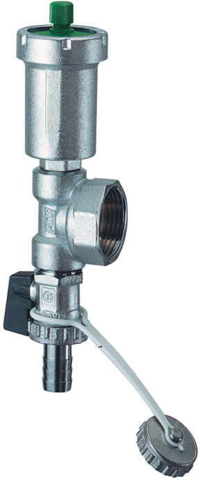 FAR Хр. узел с воздухоотводчиком и сливн. кр. 3/4" ВР FK 4070 3438