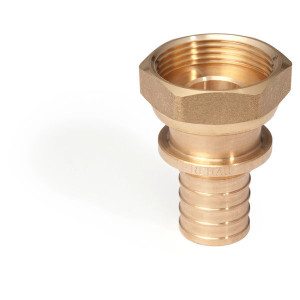 Rehau Муфта 50-G 1 1/2 с нак/гайкой RX бронза