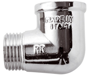 Lat Уголок   1/2 г/ш хром RR 451