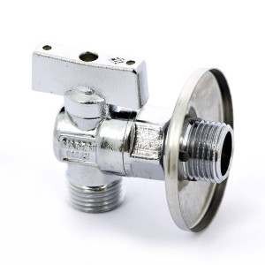 Кран угл 1/2-1/2 ш/ш с роз. Н/Ж 883 Bugatti