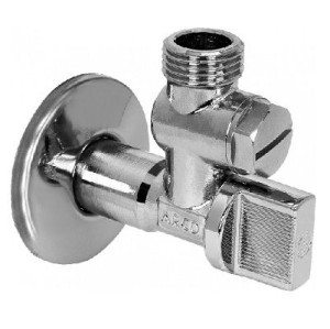 Кран угл 1/2-1/2 ш/ш с фильтром арт. 777 Arco