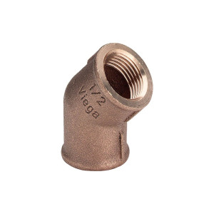 ф. Viega Уголок бронза 45°   3/4 г/г