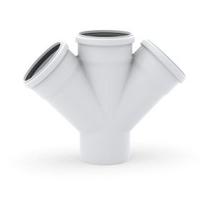 RAU-PP Крестовина 110/110/110/45 REHAU одноплоскостная