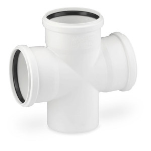 RAU-PP Крестовина 110/110/110/87 REHAU одноплоскостная