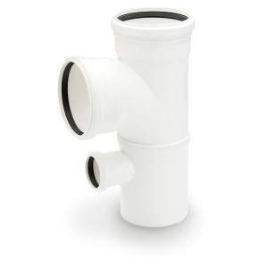 RAU-PP Крестовина 110/110/50/110/87 REHAU с параллельными RAU-PP Отводами