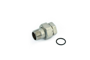 Lat Американка прямая    3/8 г/ш с прокл. никель GF