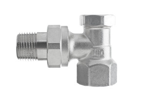 Oventrop Угловой запорный вентиль 3/4 Combi 2 проходной, DN-20, 3/4", ВН, PN, бар-10